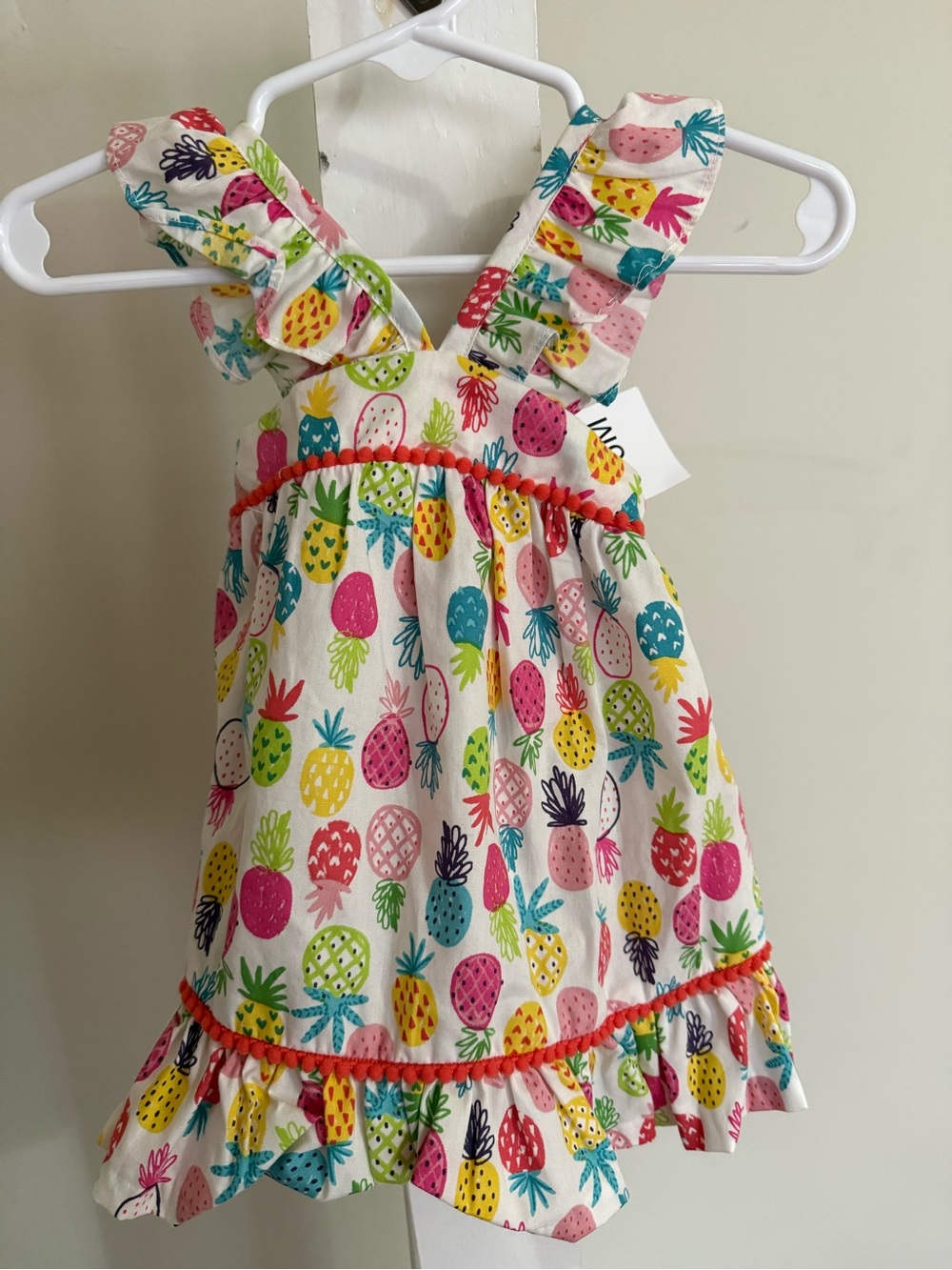 NWT Bonnie Baby Pineapple Sundress & Diaper Cover